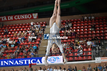 2024-07-05 - Alice D'Amato (Fiamme Oro) - during the competition with the women's uneven bars - CAMPIONATI NAZIONALI ASSOLUTI GINNASTICA ARTISTICA - GYMNASTICS - OTHER SPORTS