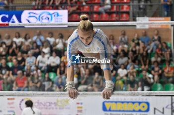 2024-07-05 - Alice D'Amato (Fiamme Oro) - during the competition with the women's uneven bars - CAMPIONATI NAZIONALI ASSOLUTI GINNASTICA ARTISTICA - GYMNASTICS - OTHER SPORTS