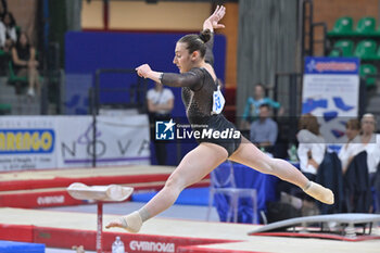 2024-07-05 - Angela Andreoli (Brixia) - during the competition with Women's Floor Exercise - CAMPIONATI NAZIONALI ASSOLUTI GINNASTICA ARTISTICA - GYMNASTICS - OTHER SPORTS