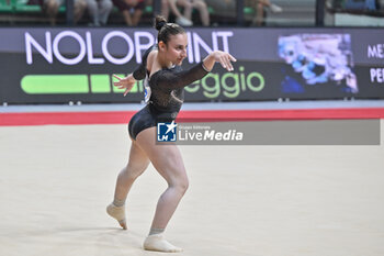 2024-07-05 - Angela Andreoli (Brixia) - during the competition with Women's Floor Exercise - CAMPIONATI NAZIONALI ASSOLUTI GINNASTICA ARTISTICA - GYMNASTICS - OTHER SPORTS