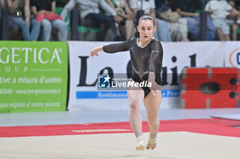 2024-07-05 - Angela Andreoli (Brixia) - during the competition with Women's Floor Exercise - CAMPIONATI NAZIONALI ASSOLUTI GINNASTICA ARTISTICA - GYMNASTICS - OTHER SPORTS