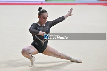 2024-07-05 - Angela Andreoli (Brixia) - during the competition with Women's Floor Exercise - CAMPIONATI NAZIONALI ASSOLUTI GINNASTICA ARTISTICA - GYMNASTICS - OTHER SPORTS