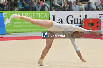 2024-07-05 - Giorgia Villa (fiamme Oro) - during the competition with Women's Floor Exercise - CAMPIONATI NAZIONALI ASSOLUTI GINNASTICA ARTISTICA - GYMNASTICS - OTHER SPORTS