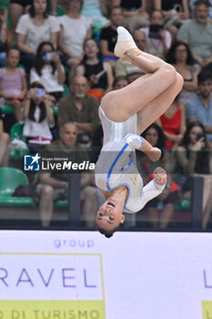 2024-07-05 - Giorgia Villa (fiamme Oro) - during the competition with Women's Floor Exercise - CAMPIONATI NAZIONALI ASSOLUTI GINNASTICA ARTISTICA - GYMNASTICS - OTHER SPORTS