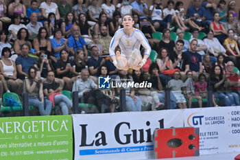 2024-07-05 - Elisa Iorio (Fiamme Oro) - during the competition with Women's Floor Exercise - CAMPIONATI NAZIONALI ASSOLUTI GINNASTICA ARTISTICA - GYMNASTICS - OTHER SPORTS