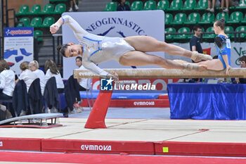 2024-07-05 - Elisa Iorio (Fiamme Oro) - during the competition with Women's Floor Exercise - CAMPIONATI NAZIONALI ASSOLUTI GINNASTICA ARTISTICA - GYMNASTICS - OTHER SPORTS