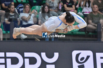 2024-07-05 - Elisa Iorio (Fiamme Oro) - during the competition with Women's Floor Exercise - CAMPIONATI NAZIONALI ASSOLUTI GINNASTICA ARTISTICA - GYMNASTICS - OTHER SPORTS