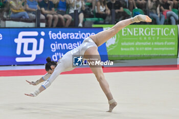 2024-07-05 - Elisa Iorio (Fiamme Oro) - during the competition with Women's Floor Exercise - CAMPIONATI NAZIONALI ASSOLUTI GINNASTICA ARTISTICA - GYMNASTICS - OTHER SPORTS