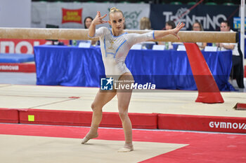 2024-07-05 - Alice D'Amato (Fiamme Oro) - during the competition with Women's Floor Exercise - CAMPIONATI NAZIONALI ASSOLUTI GINNASTICA ARTISTICA - GYMNASTICS - OTHER SPORTS