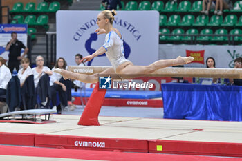 2024-07-05 - Alice D'Amato (Fiamme Oro) - during the competition with Women's Floor Exercise - CAMPIONATI NAZIONALI ASSOLUTI GINNASTICA ARTISTICA - GYMNASTICS - OTHER SPORTS