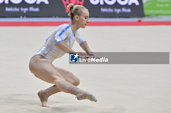 2024-07-05 - Alice D'Amato (Fiamme Oro) - during the competition with Women's Floor Exercise - CAMPIONATI NAZIONALI ASSOLUTI GINNASTICA ARTISTICA - GYMNASTICS - OTHER SPORTS