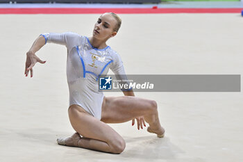 2024-07-05 - Alice D'Amato (Fiamme Oro) - during the competition with Women's Floor Exercise - CAMPIONATI NAZIONALI ASSOLUTI GINNASTICA ARTISTICA - GYMNASTICS - OTHER SPORTS