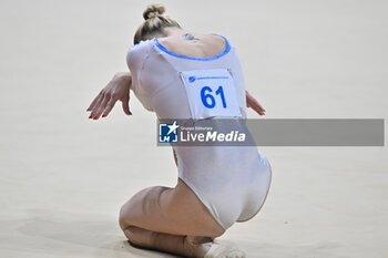 2024-07-05 - Alice D'Amato (Fiamme Oro) - during the competition with Women's Floor Exercise - CAMPIONATI NAZIONALI ASSOLUTI GINNASTICA ARTISTICA - GYMNASTICS - OTHER SPORTS