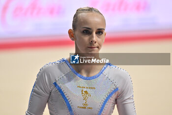 2024-07-05 - Alice D'Amato (Fiamme Oro) - during the competition with Women's Floor Exercise - CAMPIONATI NAZIONALI ASSOLUTI GINNASTICA ARTISTICA - GYMNASTICS - OTHER SPORTS