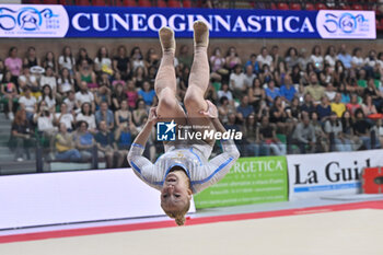 2024-07-05 - Martina Maggio (Fiamme Oro) - during the competition with Women's Floor Exercise - CAMPIONATI NAZIONALI ASSOLUTI GINNASTICA ARTISTICA - GYMNASTICS - OTHER SPORTS