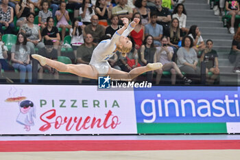 2024-07-05 - Martina Maggio (Fiamme Oro) - during the competition with Women's Floor Exercise - CAMPIONATI NAZIONALI ASSOLUTI GINNASTICA ARTISTICA - GYMNASTICS - OTHER SPORTS