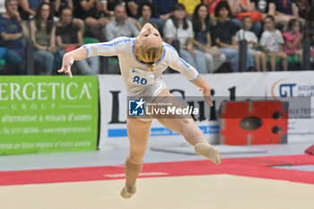 2024-07-05 - Martina Maggio (Fiamme Oro) - during the competition with Women's Floor Exercise - CAMPIONATI NAZIONALI ASSOLUTI GINNASTICA ARTISTICA - GYMNASTICS - OTHER SPORTS