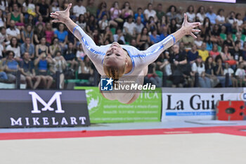 2024-07-05 - Martina Maggio (Fiamme Oro)- during the competition with Women's Floor Exercise - CAMPIONATI NAZIONALI ASSOLUTI GINNASTICA ARTISTICA - GYMNASTICS - OTHER SPORTS