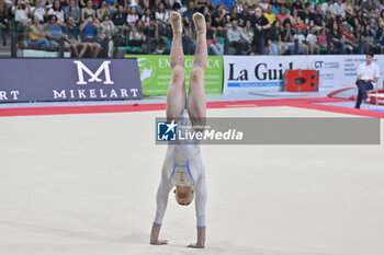 2024-07-05 - Martina Maggio (Fiamme Oro) - during the competition with Women's Floor Exercise - CAMPIONATI NAZIONALI ASSOLUTI GINNASTICA ARTISTICA - GYMNASTICS - OTHER SPORTS