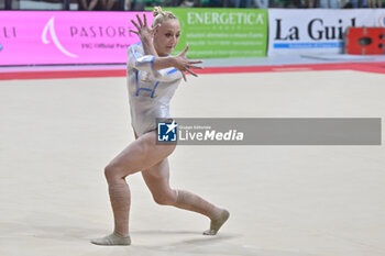 2024-07-05 - Martina Maggio (Fiamme Oro) - during the competition with Women's Floor Exercise - CAMPIONATI NAZIONALI ASSOLUTI GINNASTICA ARTISTICA - GYMNASTICS - OTHER SPORTS