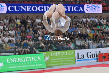 2024-07-05 - Manila Esposito (Fiamme Oro) - during the competition with Women's Floor Exercise - CAMPIONATI NAZIONALI ASSOLUTI GINNASTICA ARTISTICA - GYMNASTICS - OTHER SPORTS