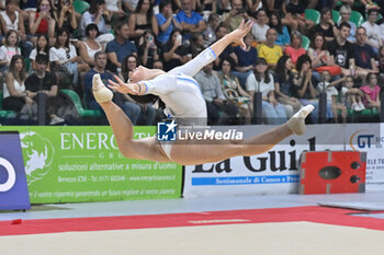 2024-07-05 - Manila Esposito (Fiamme Oro) - during the competition with Women's Floor Exercise - CAMPIONATI NAZIONALI ASSOLUTI GINNASTICA ARTISTICA - GYMNASTICS - OTHER SPORTS