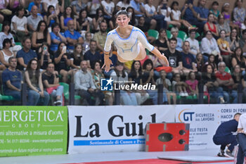 2024-07-05 - Manila Esposito (Fiamme Oro)- during the competition with Women's Floor Exercise - CAMPIONATI NAZIONALI ASSOLUTI GINNASTICA ARTISTICA - GYMNASTICS - OTHER SPORTS