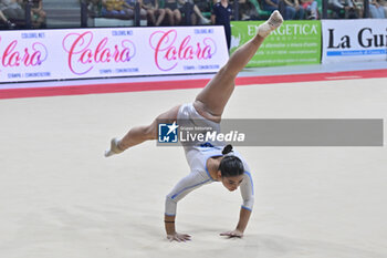 2024-07-05 - Manila Esposito (Fiamme Oro) - during the competition with Women's Floor Exercise - CAMPIONATI NAZIONALI ASSOLUTI GINNASTICA ARTISTICA - GYMNASTICS - OTHER SPORTS