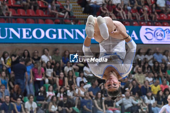 2024-07-05 - Manila Esposito (Fiamme Oro) - during the competition with Women's Floor Exercise - CAMPIONATI NAZIONALI ASSOLUTI GINNASTICA ARTISTICA - GYMNASTICS - OTHER SPORTS