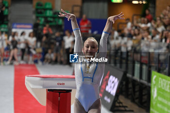 2024-07-05 - Martina Maggio (Fiamme Oro) - during the competition with Women's Vault - CAMPIONATI NAZIONALI ASSOLUTI GINNASTICA ARTISTICA - GYMNASTICS - OTHER SPORTS