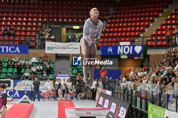 2024-07-05 - Martina Maggio (Fiamme Oro) - during the competition with Women's Vault - CAMPIONATI NAZIONALI ASSOLUTI GINNASTICA ARTISTICA - GYMNASTICS - OTHER SPORTS