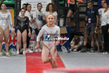 2024-07-05 - Martina Maggio (Fiamme Oro) - during the competition with Women's Vault - CAMPIONATI NAZIONALI ASSOLUTI GINNASTICA ARTISTICA - GYMNASTICS - OTHER SPORTS