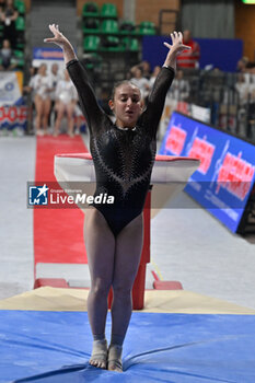 2024-07-05 - Angela Andreoli (Brixia) - during the competition with Women's Vault - CAMPIONATI NAZIONALI ASSOLUTI GINNASTICA ARTISTICA - GYMNASTICS - OTHER SPORTS