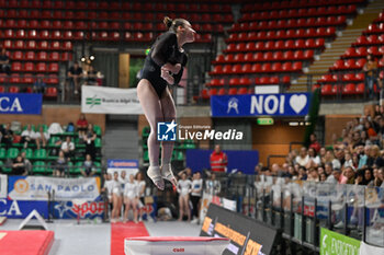 2024-07-05 - Angela Andreoli (Brixia) - during the competition with Women's Vault - CAMPIONATI NAZIONALI ASSOLUTI GINNASTICA ARTISTICA - GYMNASTICS - OTHER SPORTS