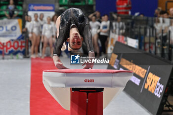 2024-07-05 - Angela Andreoli (Brixia) - during the competition with Women's Vault - CAMPIONATI NAZIONALI ASSOLUTI GINNASTICA ARTISTICA - GYMNASTICS - OTHER SPORTS