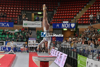 2024-07-05 - Giorgia Villa (fiamme Oro) - during the competition with Women's Vault - CAMPIONATI NAZIONALI ASSOLUTI GINNASTICA ARTISTICA - GYMNASTICS - OTHER SPORTS