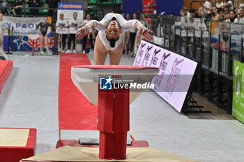 2024-07-05 - Giorgia Villa (fiamme Oro) - during the competition with Women's Vault - CAMPIONATI NAZIONALI ASSOLUTI GINNASTICA ARTISTICA - GYMNASTICS - OTHER SPORTS