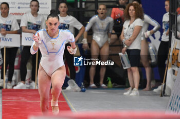 2024-07-05 - Giorgia Villa (fiamme Oro) - during the competition with Women's Vault - CAMPIONATI NAZIONALI ASSOLUTI GINNASTICA ARTISTICA - GYMNASTICS - OTHER SPORTS