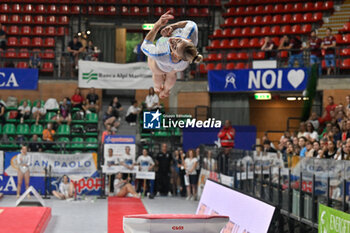 2024-07-05 - Alice D'Amato (Fiamme Oro) - during the competition with Women's Vault - CAMPIONATI NAZIONALI ASSOLUTI GINNASTICA ARTISTICA - GYMNASTICS - OTHER SPORTS