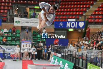 2024-07-05 - Manila Esposito (Fiamme Oro) - during the competition with Women's Vault - CAMPIONATI NAZIONALI ASSOLUTI GINNASTICA ARTISTICA - GYMNASTICS - OTHER SPORTS