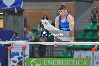 2024-07-06 - Yumin Abbadini (Aereonautica Militare) - during Men's Parallel Bars - CAMPIONATI NAZIONALI ASSOLUTI GINNASTICA ARTISTICA - GYMNASTICS - OTHER SPORTS