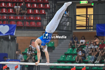 2024-07-06 - Yumin Abbadini (Aereonautica Militare) - during Men's Parallel Bars - CAMPIONATI NAZIONALI ASSOLUTI GINNASTICA ARTISTICA - GYMNASTICS - OTHER SPORTS