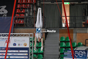 2024-07-06 - Lorenzo Casali (Fiamme Oro) - during Men's Rings - CAMPIONATI NAZIONALI ASSOLUTI GINNASTICA ARTISTICA - GYMNASTICS - OTHER SPORTS