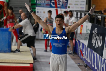 2024-07-06 - Yumin Abbadini (Aereonautica Militare) during Men's Pommel Horse - CAMPIONATI NAZIONALI ASSOLUTI GINNASTICA ARTISTICA - GYMNASTICS - OTHER SPORTS