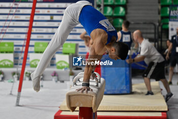 2024-07-06 - Yumin Abbadini (Aereonautica Militare) during Men's Pommel Horse - CAMPIONATI NAZIONALI ASSOLUTI GINNASTICA ARTISTICA - GYMNASTICS - OTHER SPORTS