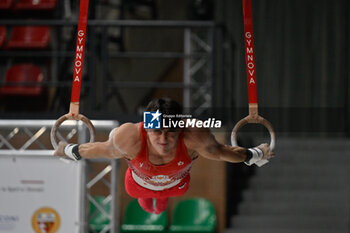 2024-07-06 - Vannucchi Niccolo' (Romagna Team) during Men's Rings - CAMPIONATI NAZIONALI ASSOLUTI GINNASTICA ARTISTICA - GYMNASTICS - OTHER SPORTS