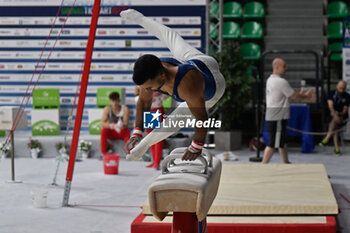 2024-07-06 - Lorenzo Galli (Aereonautica) during Men's Pommel Horse - CAMPIONATI NAZIONALI ASSOLUTI GINNASTICA ARTISTICA - GYMNASTICS - OTHER SPORTS