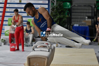 2024-07-06 - Lorenzo Galli (Aereonautica) during Men's Pommel Horse - CAMPIONATI NAZIONALI ASSOLUTI GINNASTICA ARTISTICA - GYMNASTICS - OTHER SPORTS