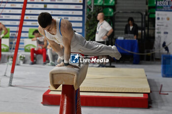 2024-07-06 - Mario Macchiati (Fiamme Oro) - during Men's Pommel Horse - CAMPIONATI NAZIONALI ASSOLUTI GINNASTICA ARTISTICA - GYMNASTICS - OTHER SPORTS