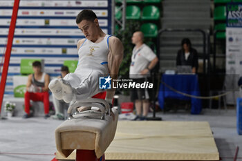 2024-07-06 - Mario Macchiati (Fiamme Oro) - during Men's Pommel Horse - CAMPIONATI NAZIONALI ASSOLUTI GINNASTICA ARTISTICA - GYMNASTICS - OTHER SPORTS